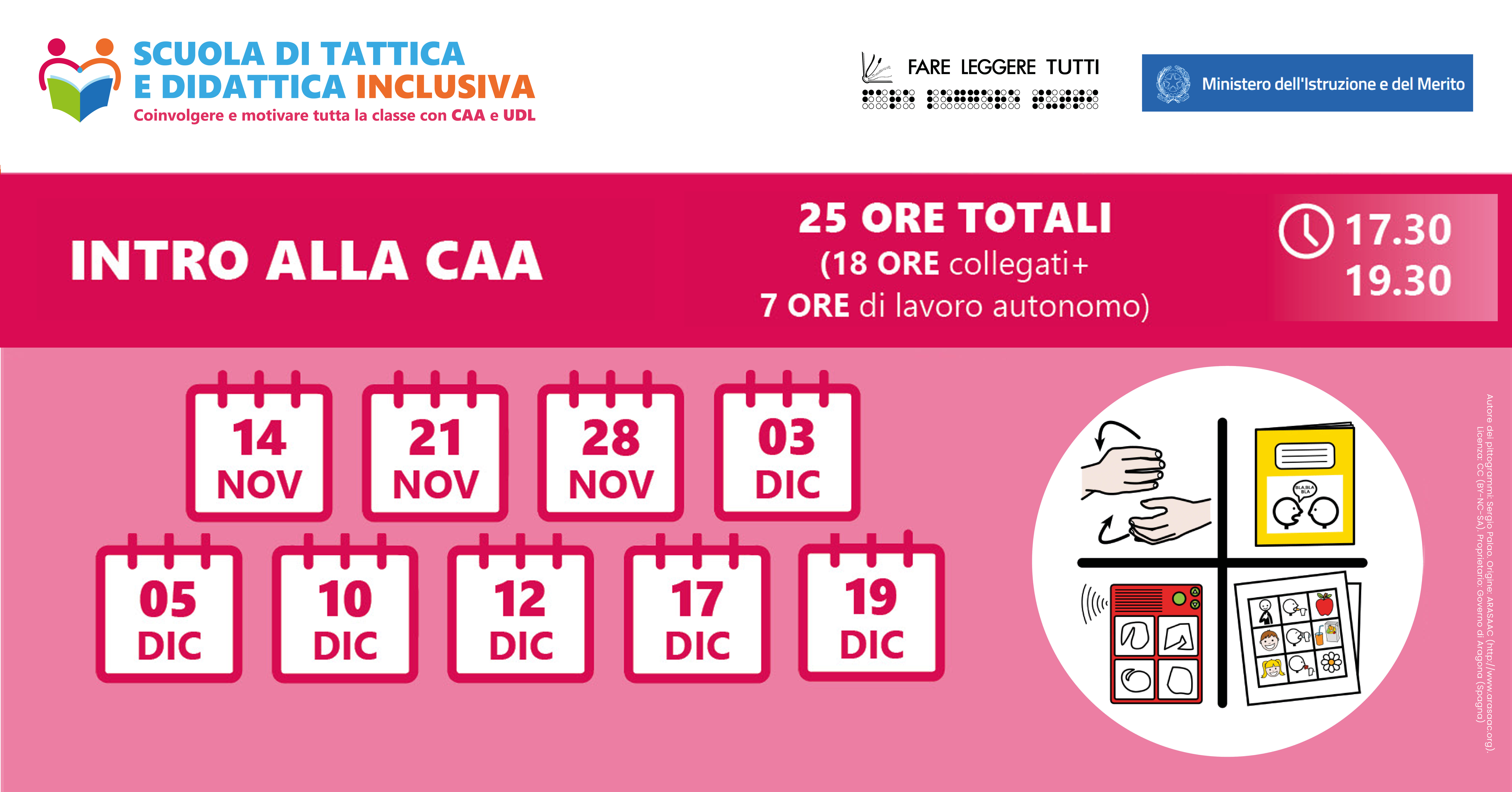 Intro alla CAA: da novembre a dicembre il corso accreditato di FARE LEGGERE TUTTI Aps