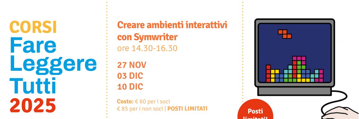 Gli ambienti interattivi da Symwriter alla didattica. Online le formazioni di Fare Leggere Tutti