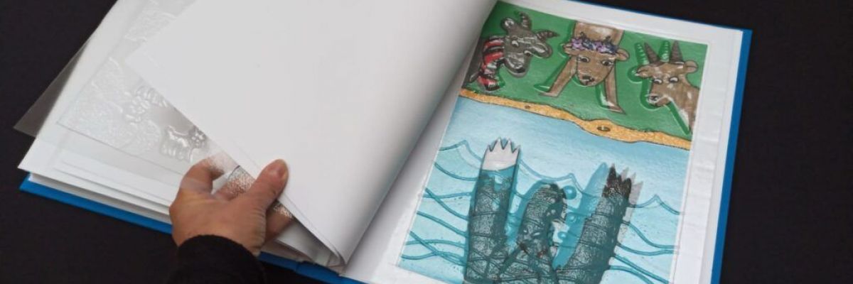 Studenti dell'Artistico di Firenze realizzano un libro a fumetti per bambini non vedenti