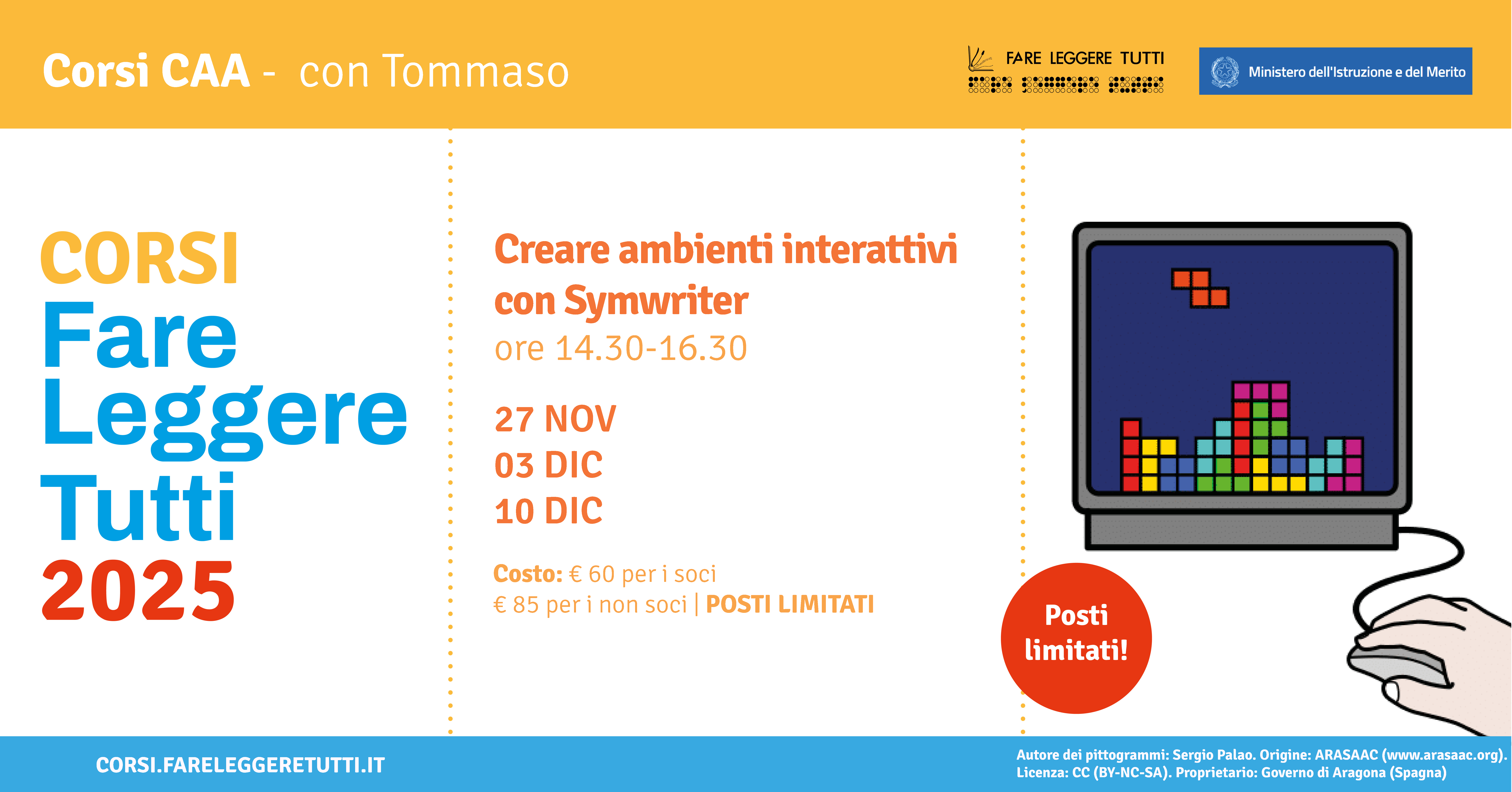 Gli ambienti interattivi da Symwriter alla didattica. Online le formazioni di Fare Leggere Tutti
