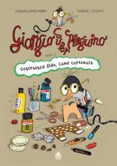 Giorgio Super Pinguino costruisce Aldo, cane cartonato