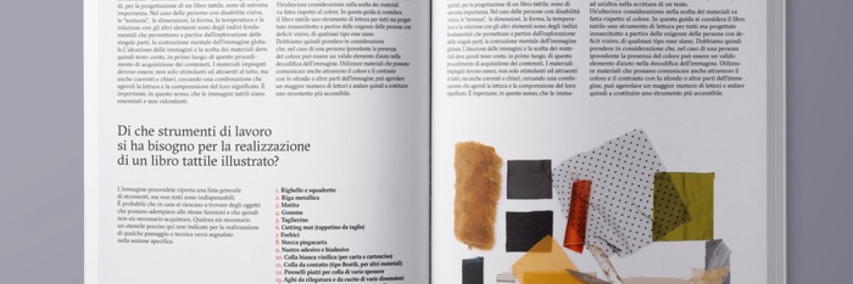 In arrivo una guida per la realizzazione del libro tattile illustrato