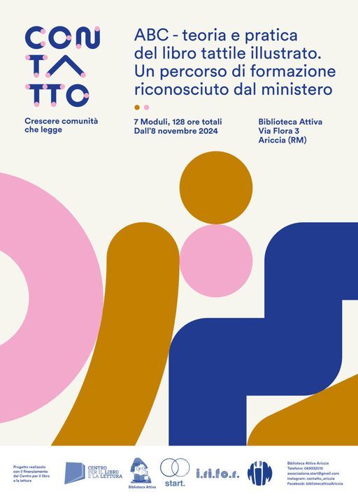 ABC. Teoria e pratica del libro tattile illustrato. Una formazione completa alla Biblioteca Attiva di Ariccia (RM)