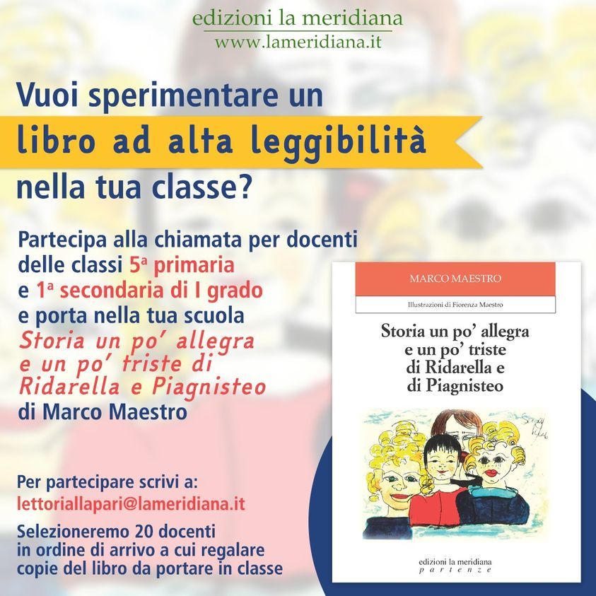 Porta in classe un libro ad alta leggibilità!