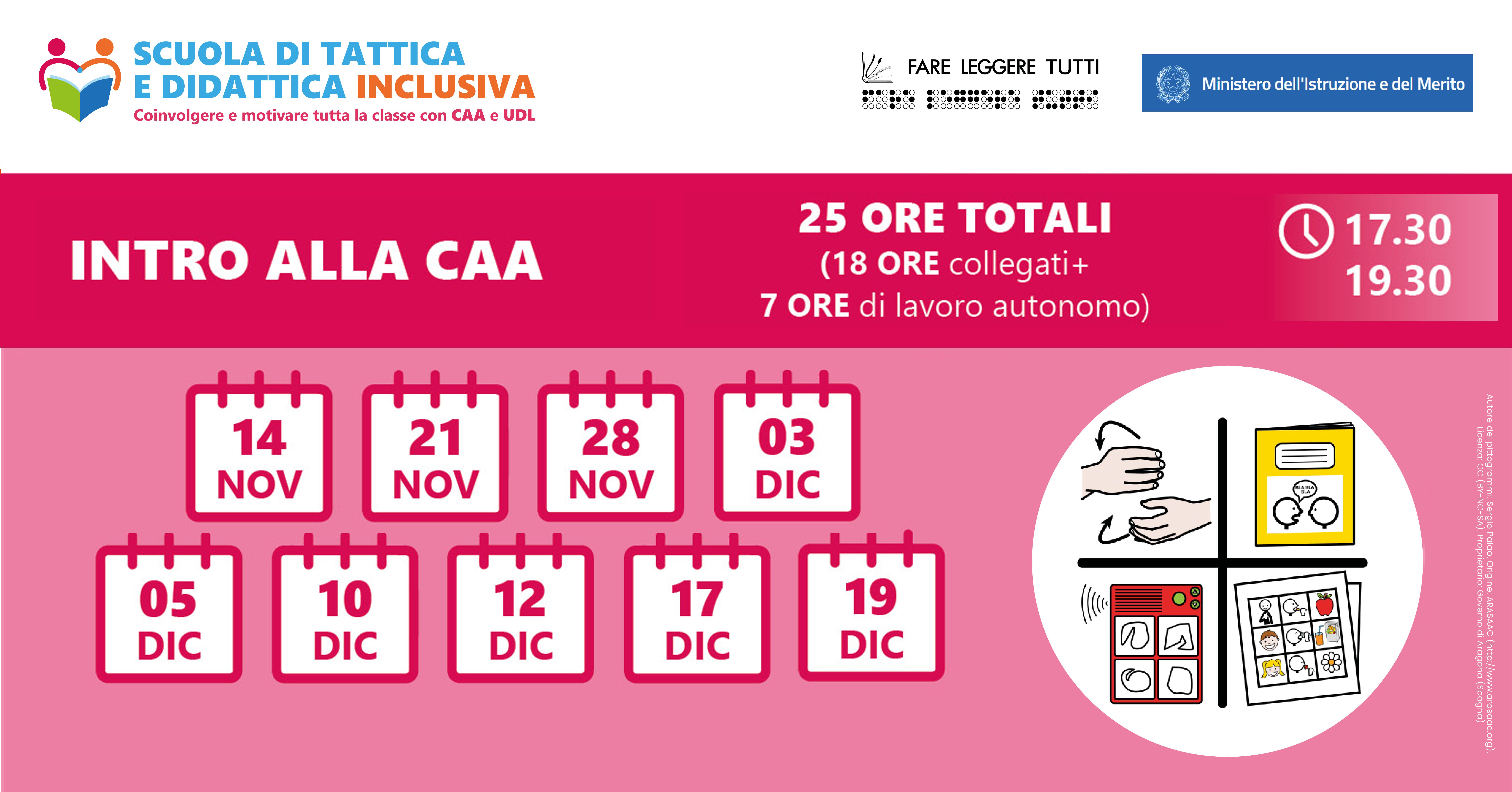 Intro alla CAA: da novembre a dicembre il corso accreditato di FARE LEGGERE TUTTI Aps